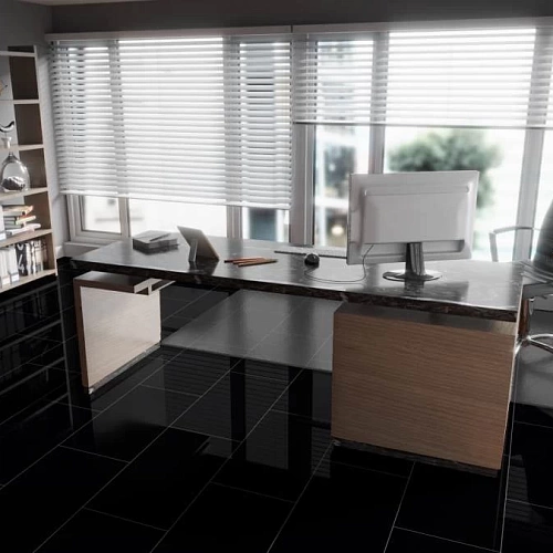 ЧЁРНЫЙ ЛАМИНАТ  FALQUON  BLUE LINE UNI ламинат для пола